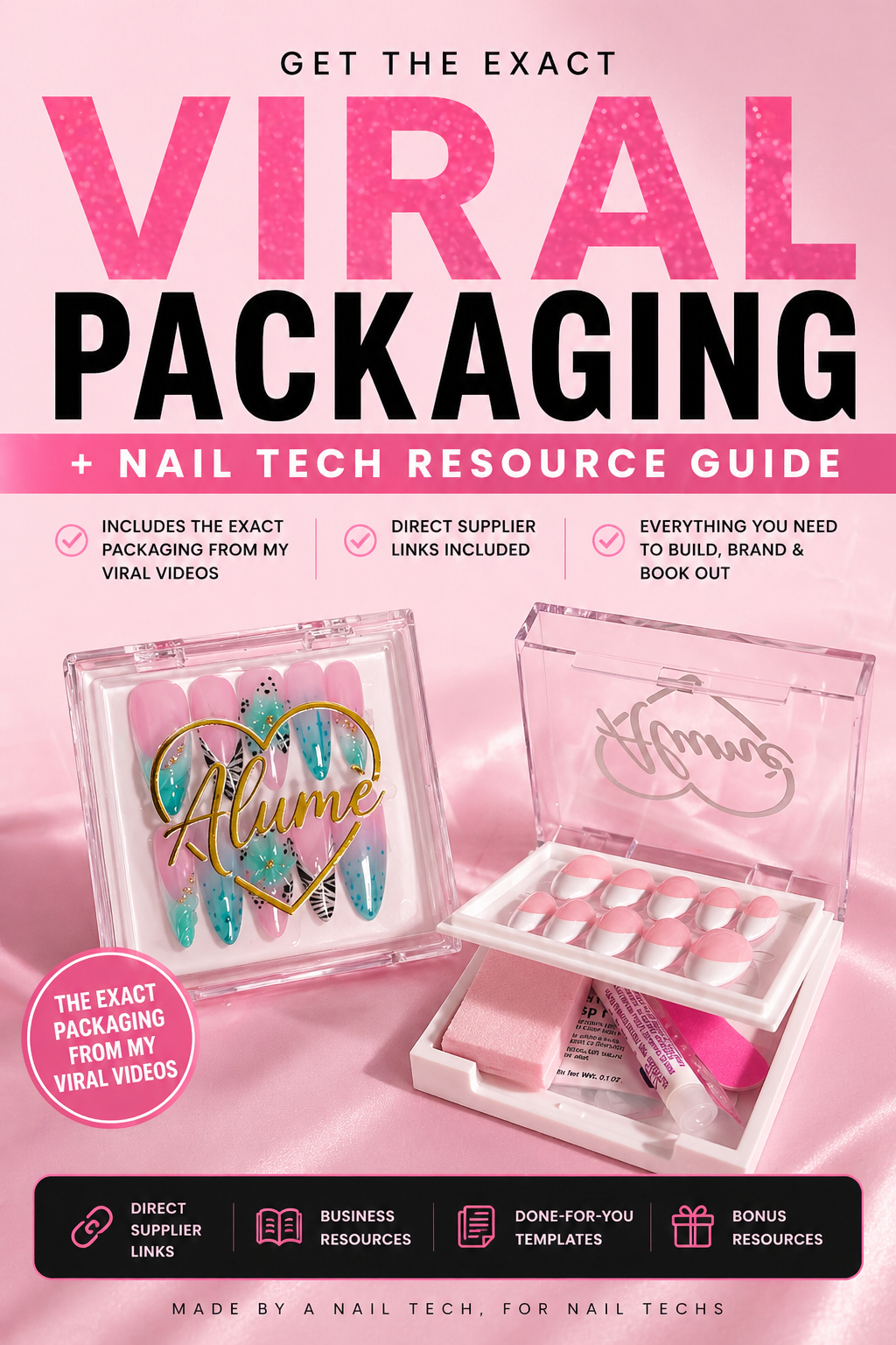 The Viral Packaging + Nail Tech Resource Guide