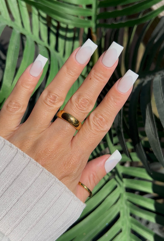 White on white french