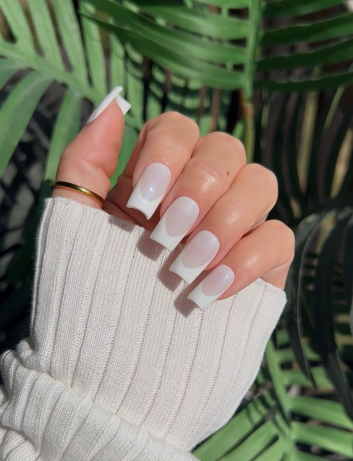 White on white french
